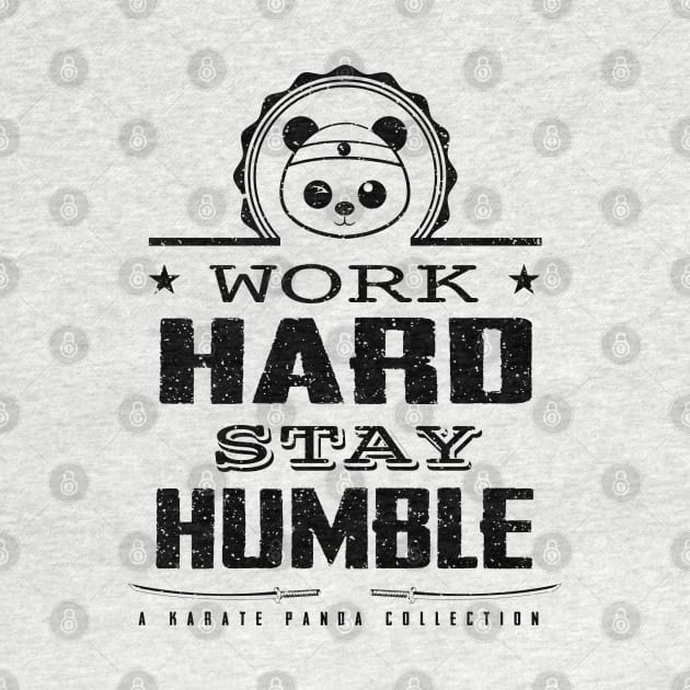 Karate Panda Work hard, Stay humble lights by Karate Panda